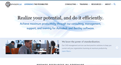 Desktop Screenshot of envisioncad.com